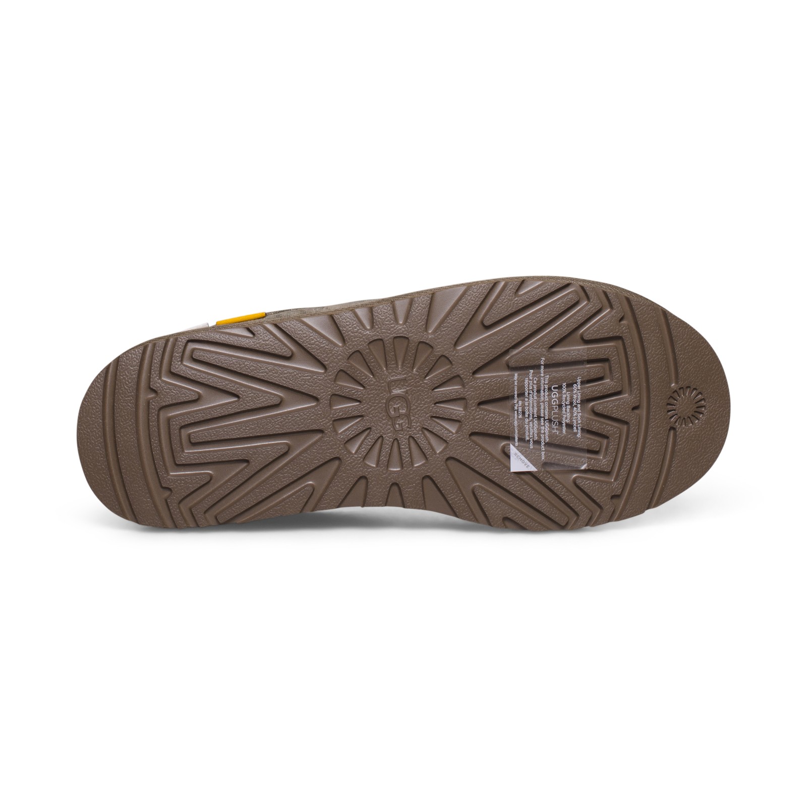 UGG X GALLERY DEPARTMENT TASMAN CANVAS GREEN ALL GENDER SLIPPERS SIZE US M9/W10
