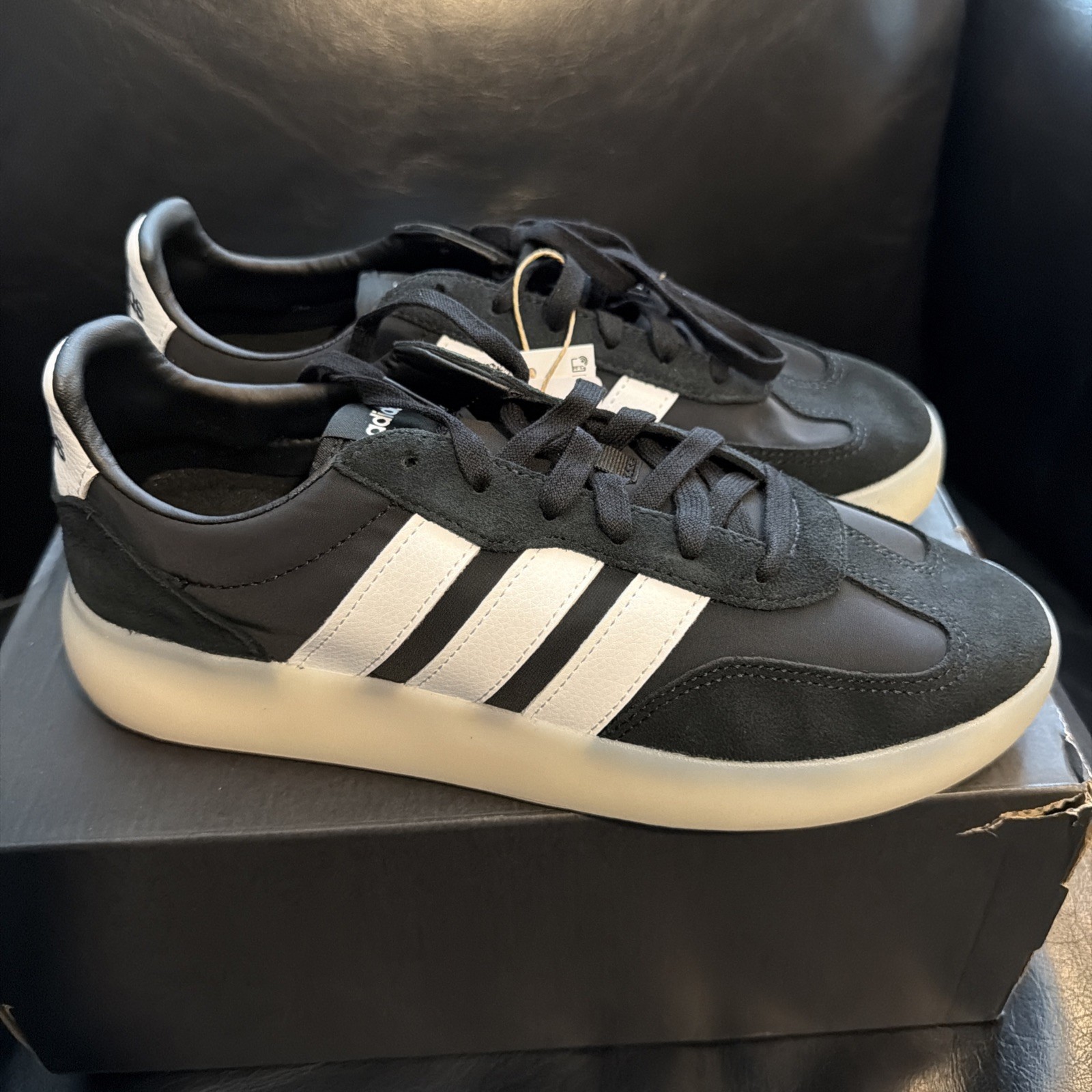 Adidas Barreda Decode Core Black White Shoes JR3102 Sz M9 W10 NIB