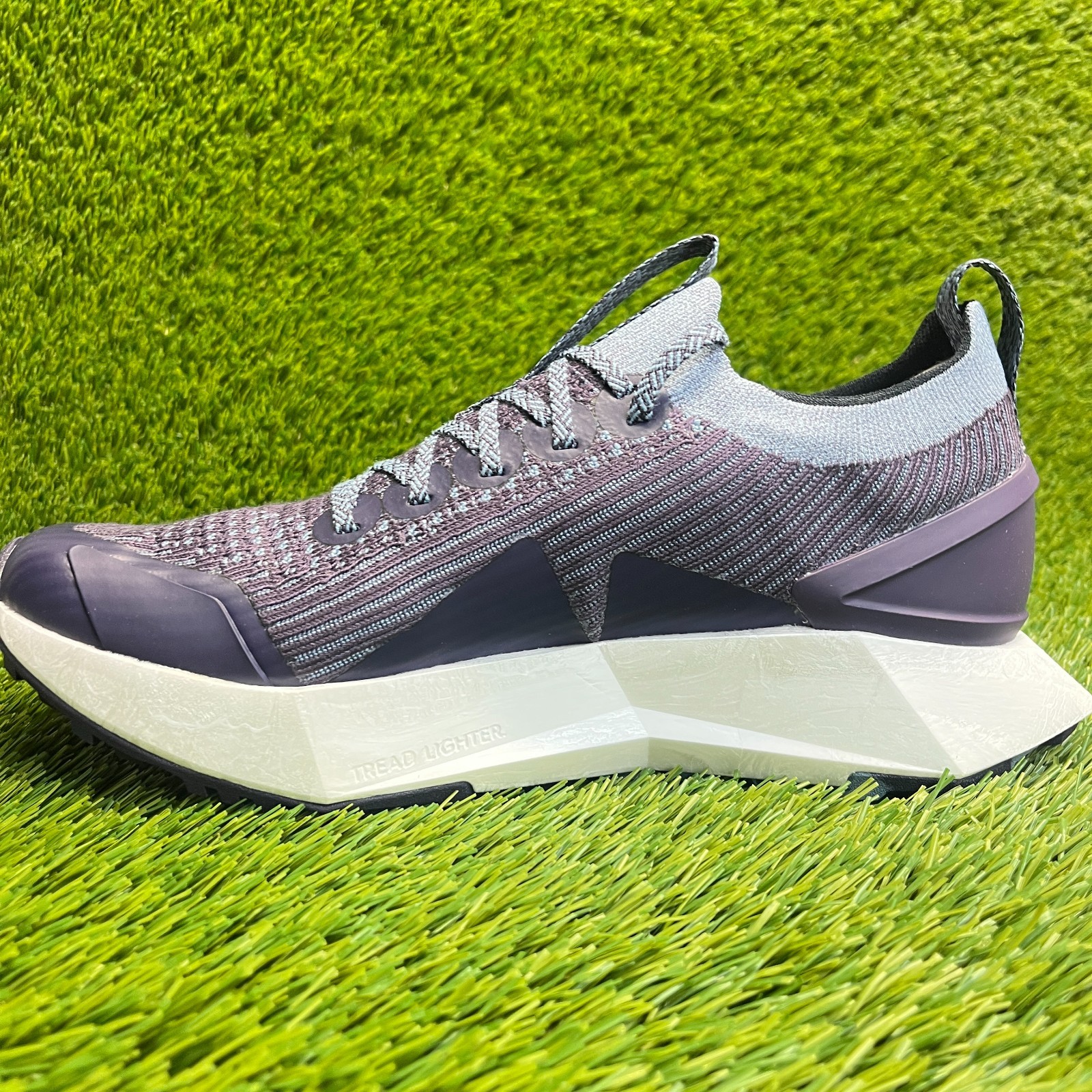 Allbirds Tree Flyer 2 Womens Size 9 Thunder Purple White Running Shoes Sneakers