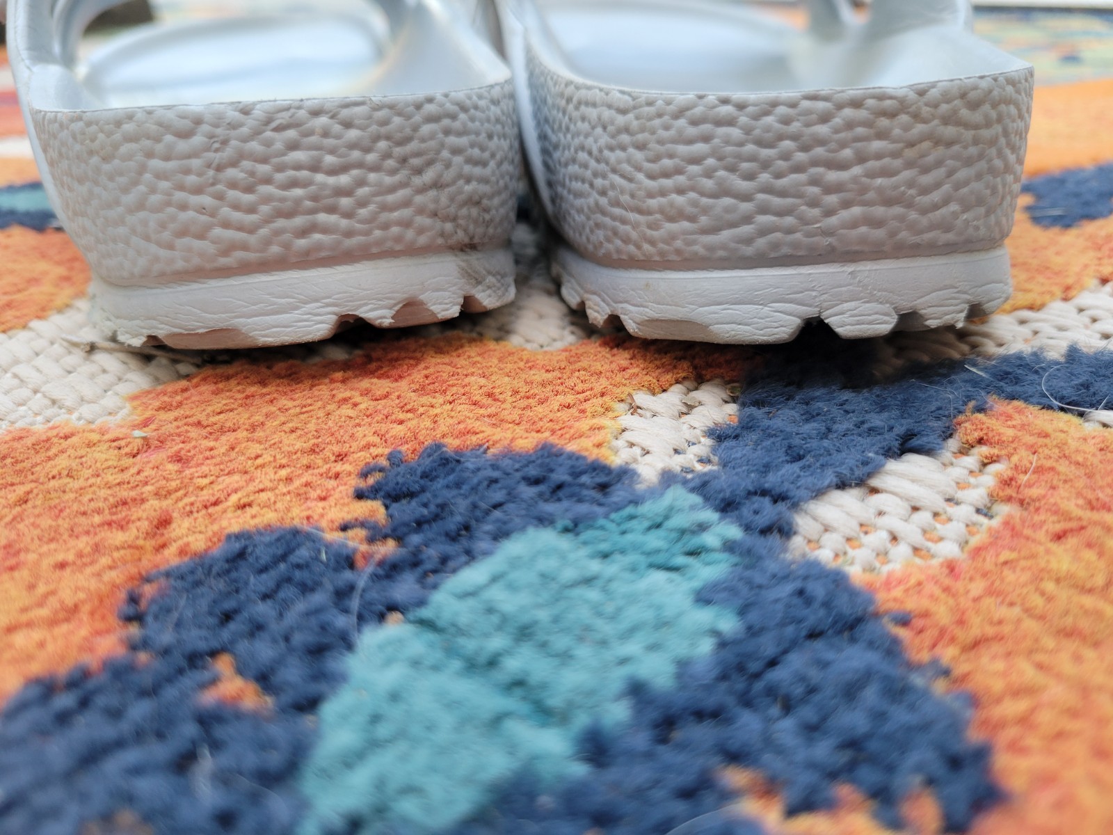 Silver/Grey Foam Birkenstocks Size 39