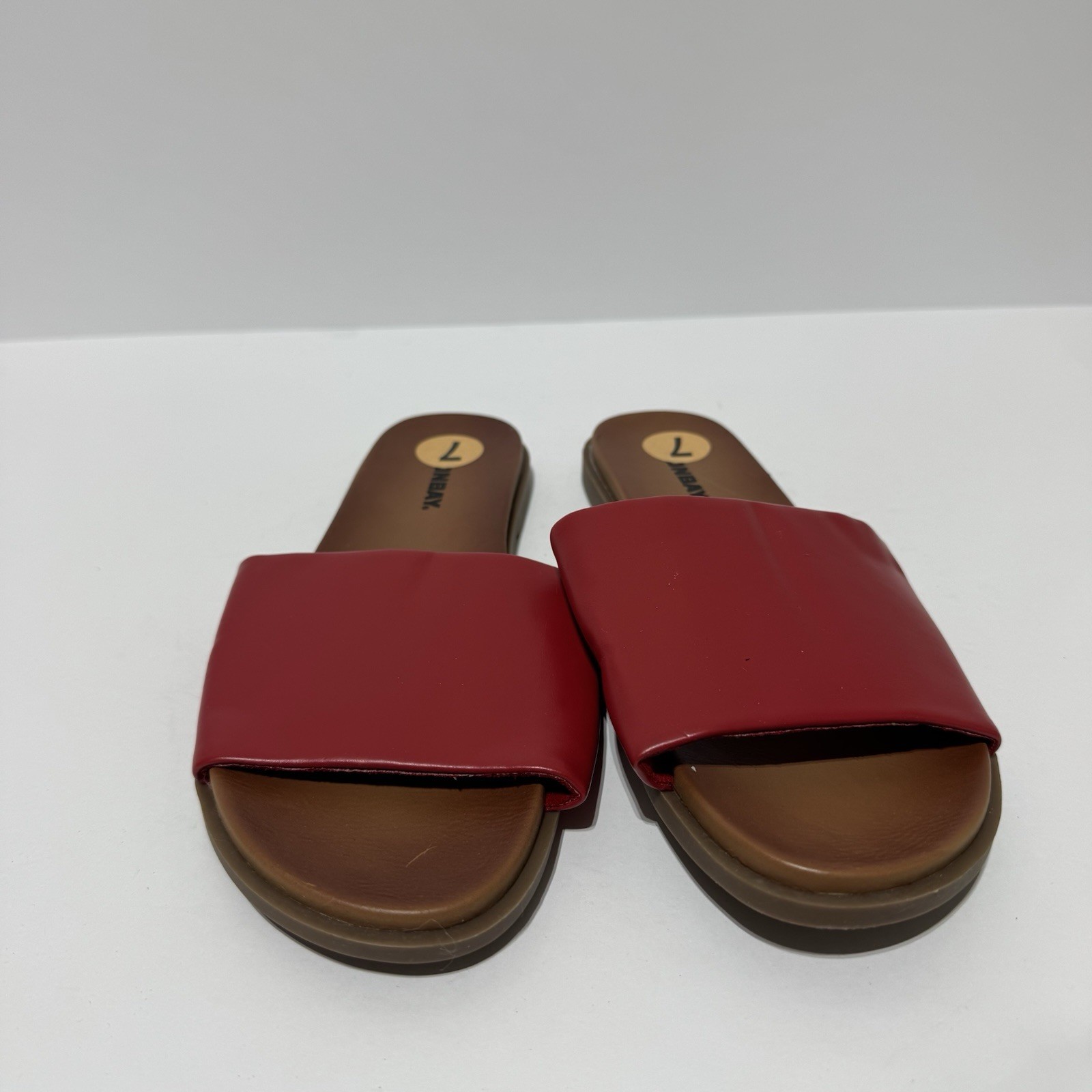 UnionBay Womens Renee Sandals Red Size 7 M