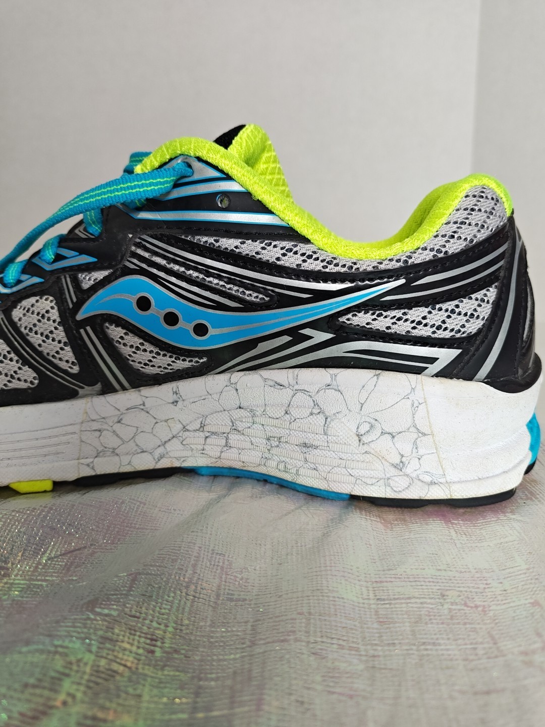 Saucony Everun Guide 9 Size 6.5 Women Running Shoes 8mm Offset Run-dry S10295-1