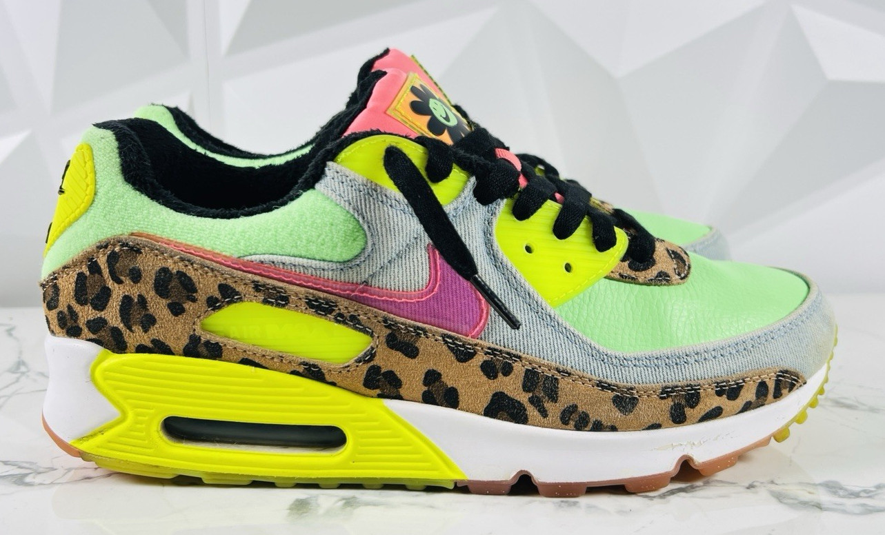 Nike Air Max 90 LX «Dancefloor Pack» Green Potter CW3499-300 9.5M/11W 🕺🈹💃