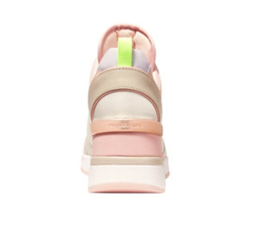 Michael Kors Women’s Georgie Trainer Small AIr Mesh Sneaker Cream Multi 9M