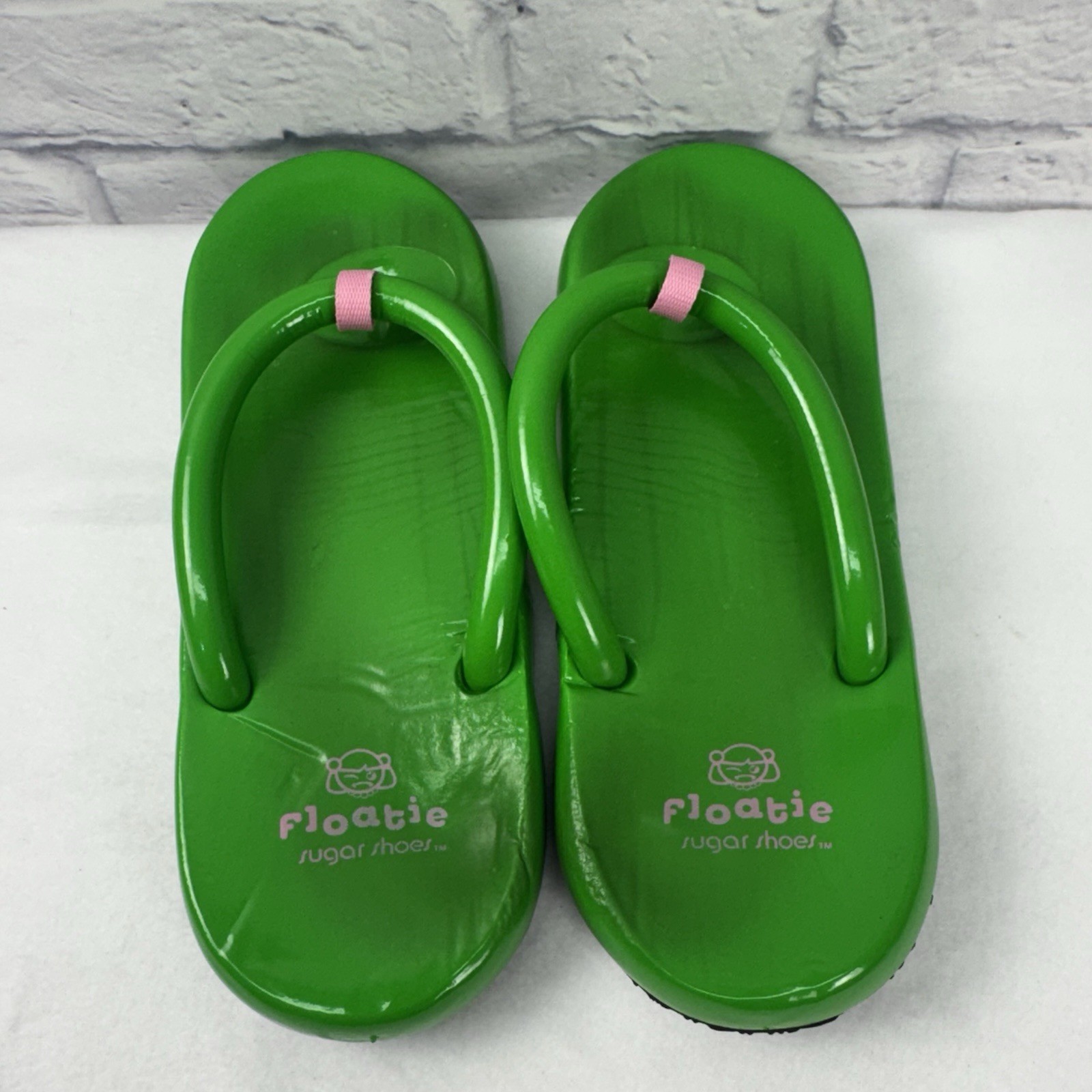 Vintage Floatie Sugar Shoes Sandals Green Women’s Size Large 8/9 Super Rare Y2K