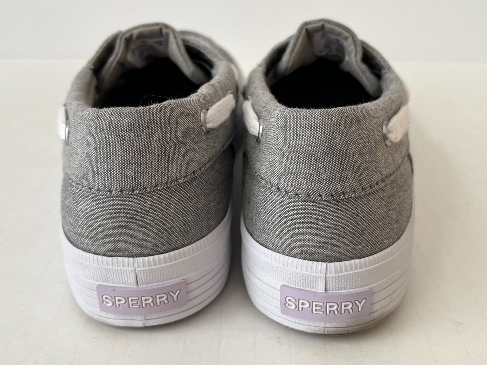 Sperry Top-Sider Bahama 3.0 Grey Platform Sneakers ~ Women’s Size 6M