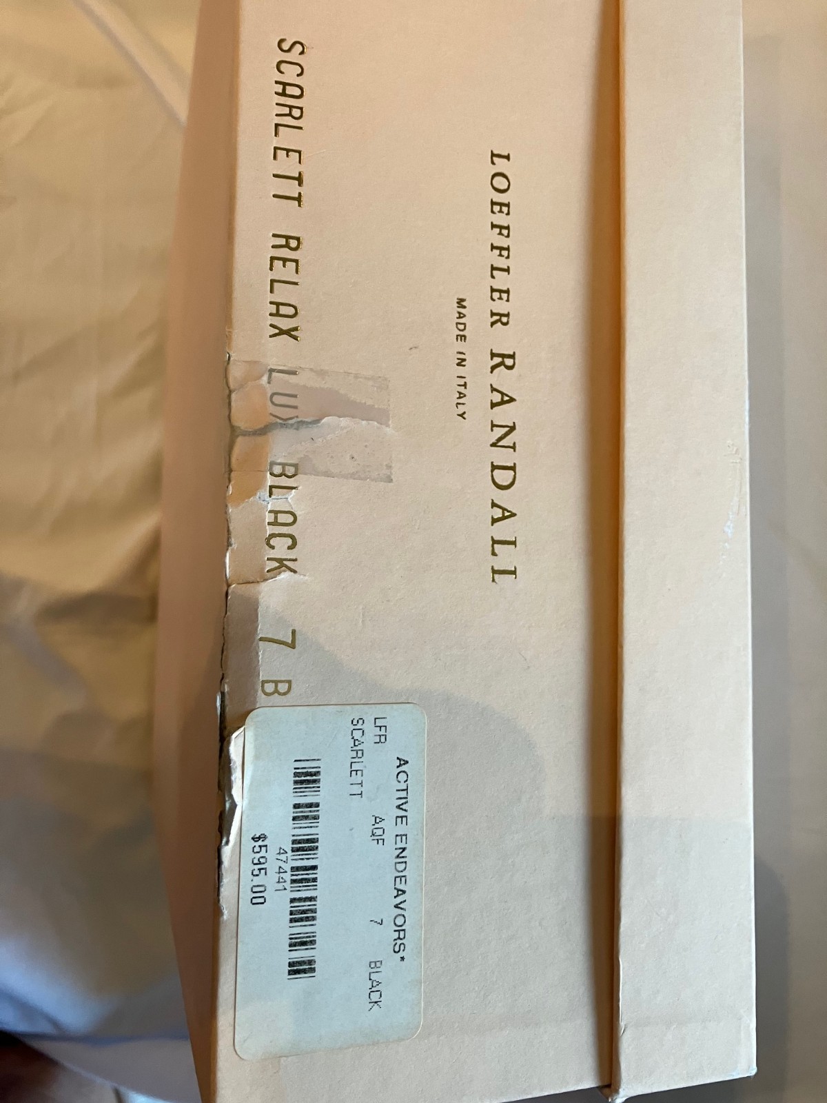 LOEFFLER RANDALL High Heel Shoes Size 7 B Black (Also Available in Natural) Box