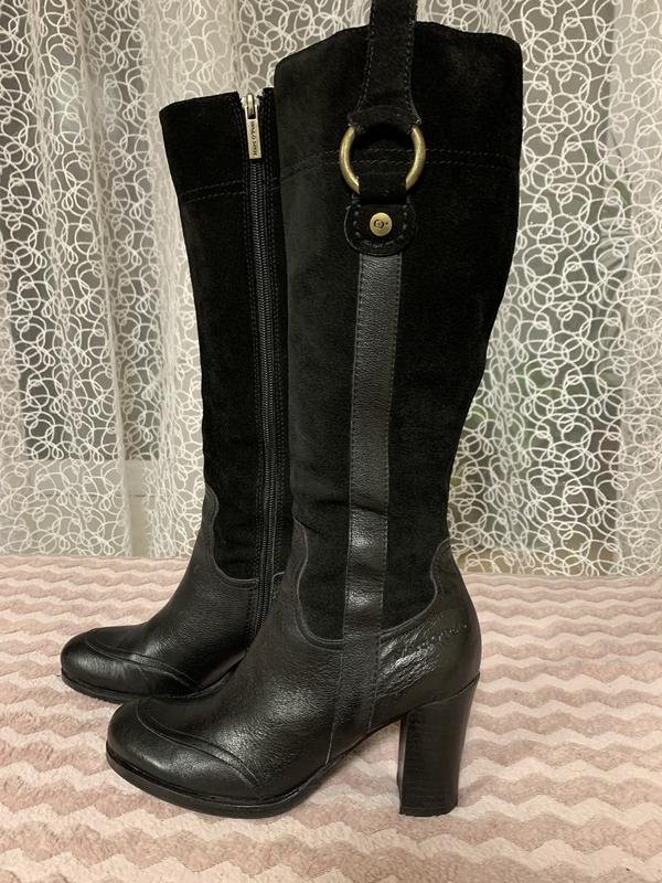 Women Marc O’Polo boots black suede 37