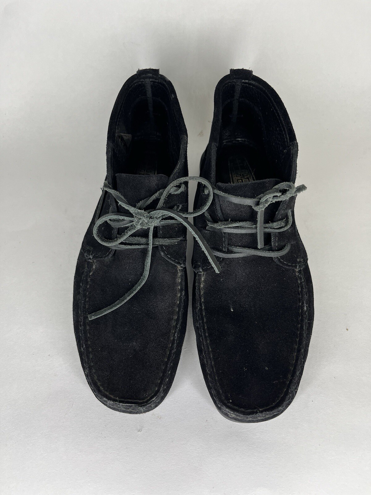 n.d.c. made by hand Chukka Boots Shoes Women Size 38 US 7 Black Suede