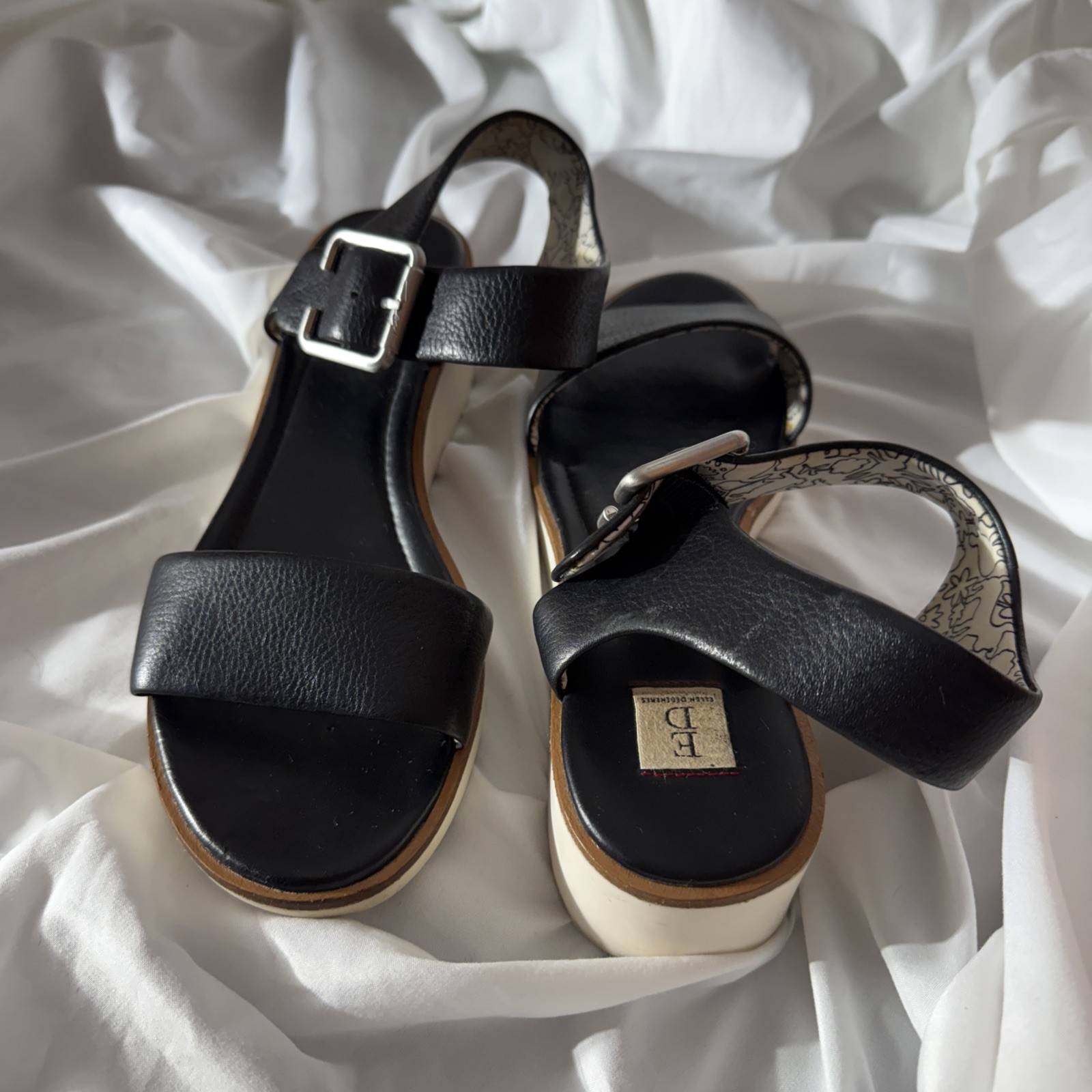 ED Ellen Degeneres Sandals Black Size 9.5