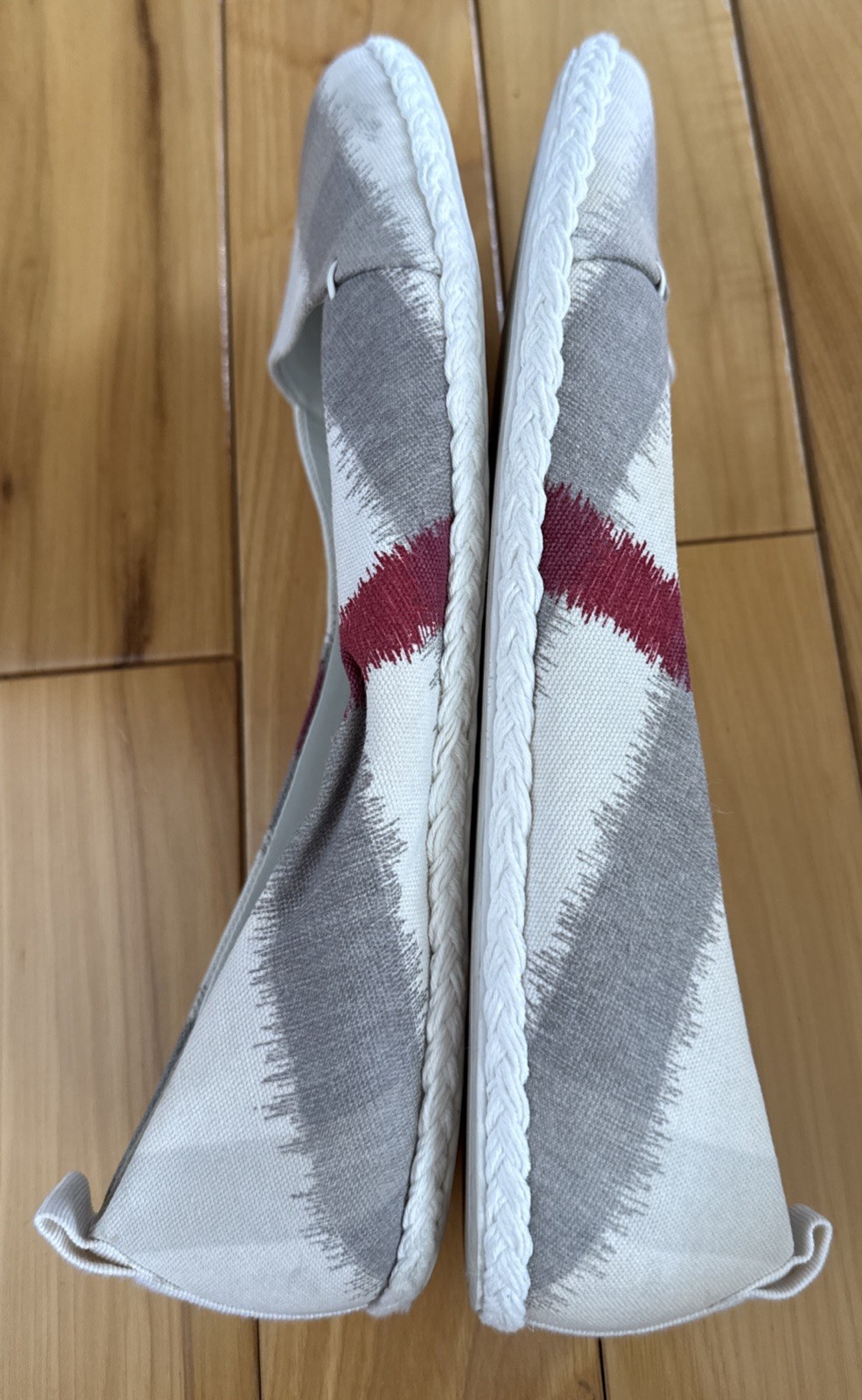 BURBERRY Nova Check Espadrille Flats Slip On Women’s Size 41 Multi