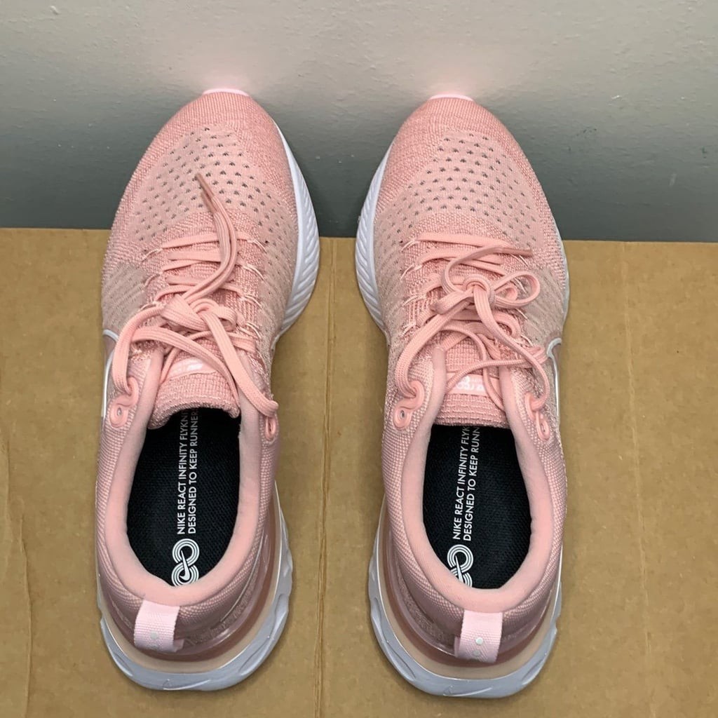 Nike React Infinity Run FK 2 Pink Glaze/White Foam CT2423-600, Women Size 12