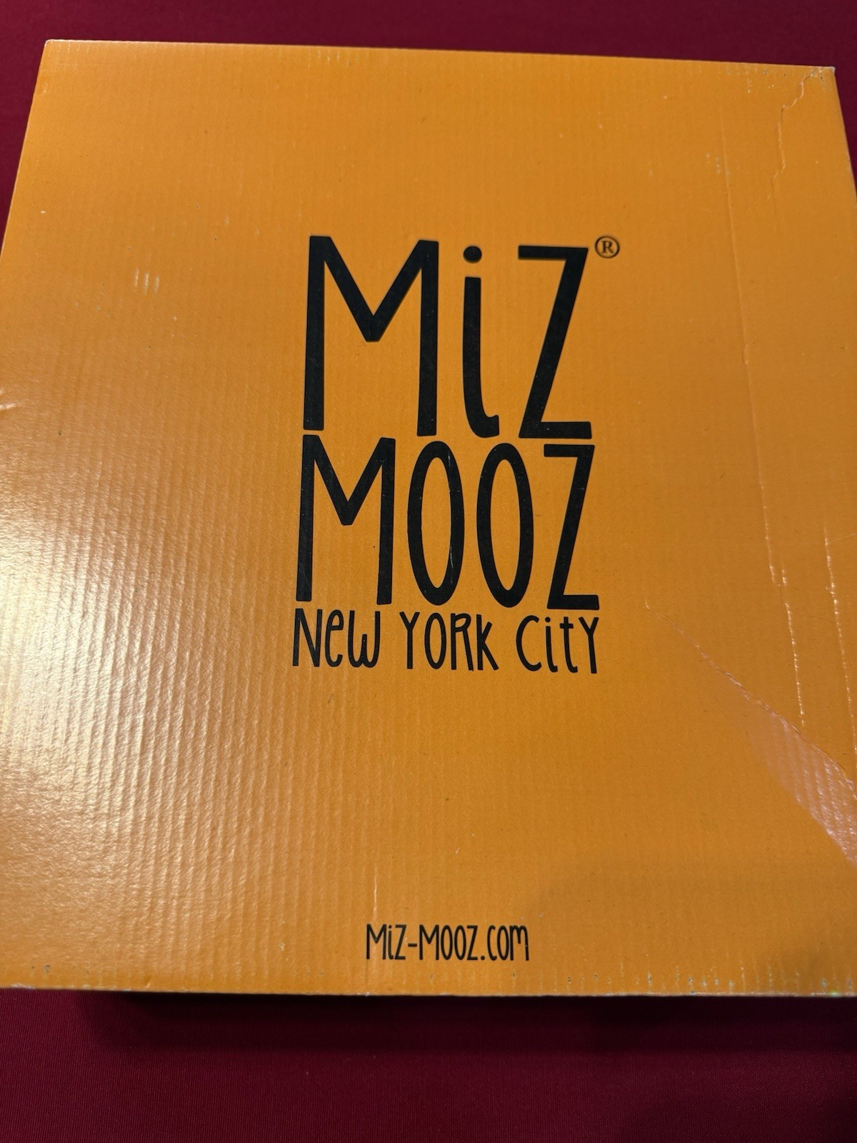 NEW Miz Mooz Parade Leather Buckled Mid Boots Brandy Women’s EU 38 7.5-8 US