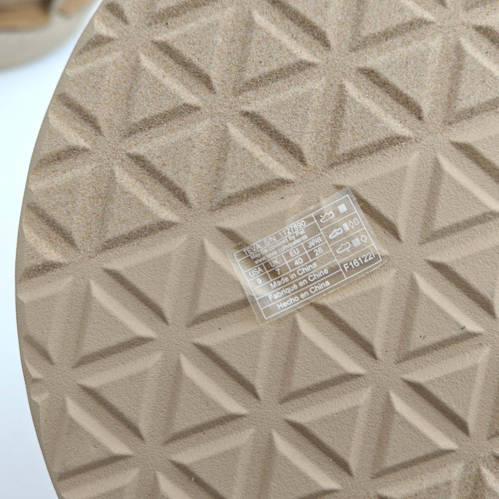Teva Women Midform Infinity Platform Elastic Strap Sandals Sesame 1127890 Us 9