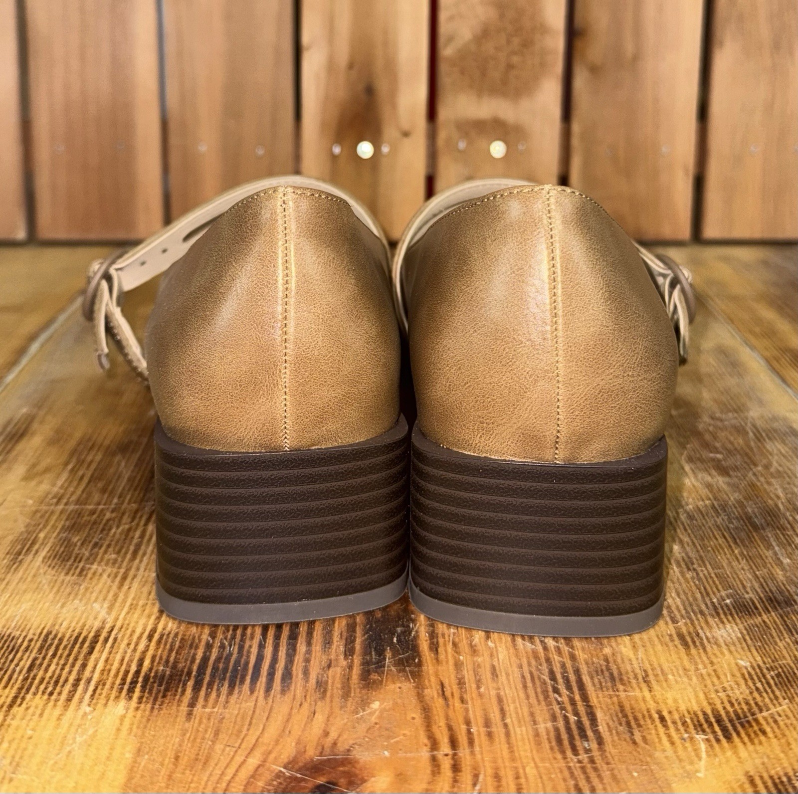 Journee Collection Tru Comfort Foam Savvi Women’s Block Heels, Tan Sz 9M