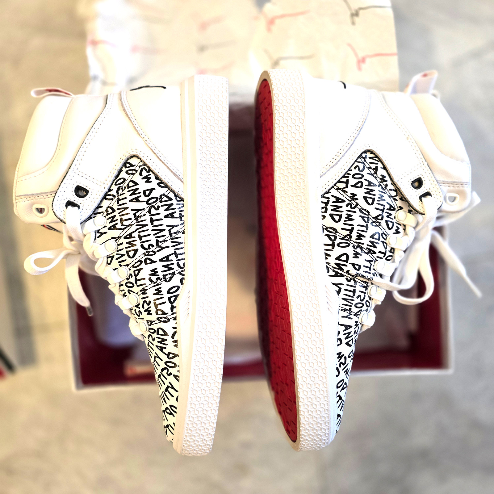 BRAND NEW K-SWISS GARY VEE 004 Positivity Optimism Rare Ltd Ed Sneakers 9 NIB