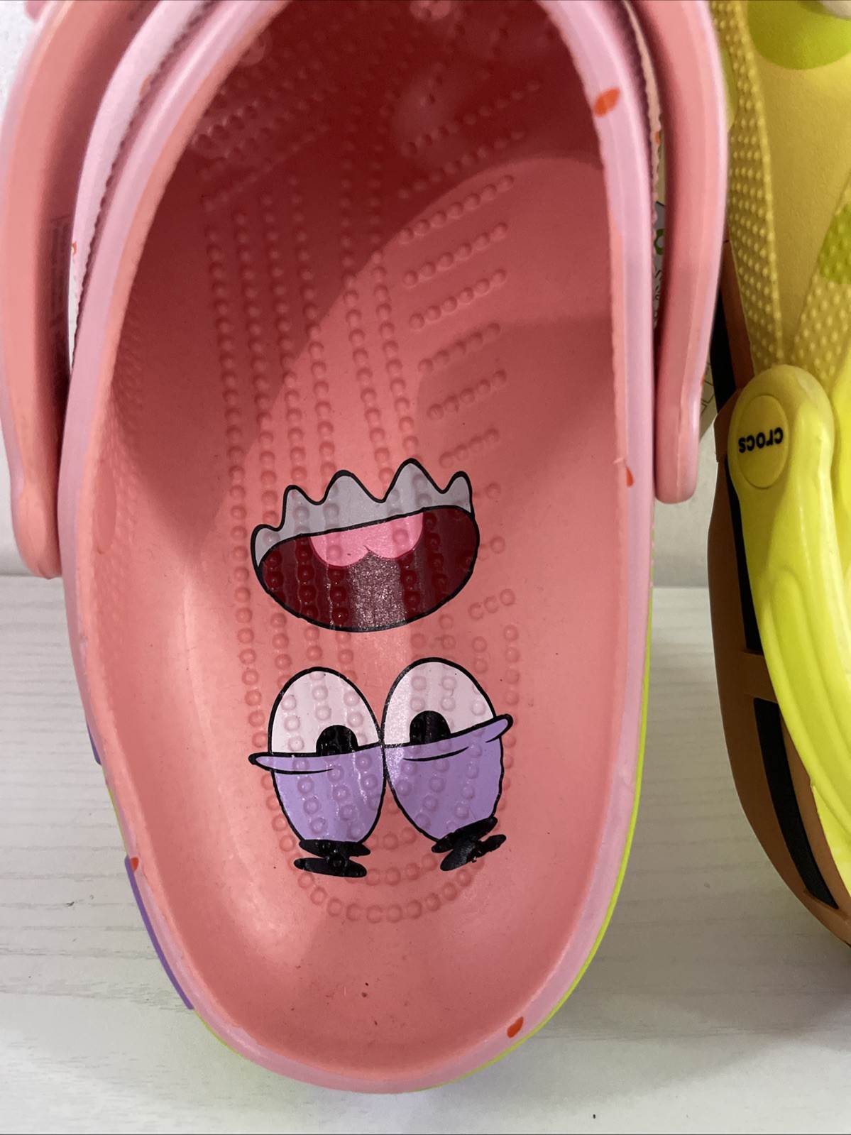 M11 Crocs SpongeBob & Patrick Clogs Shoes Unworn NWOT