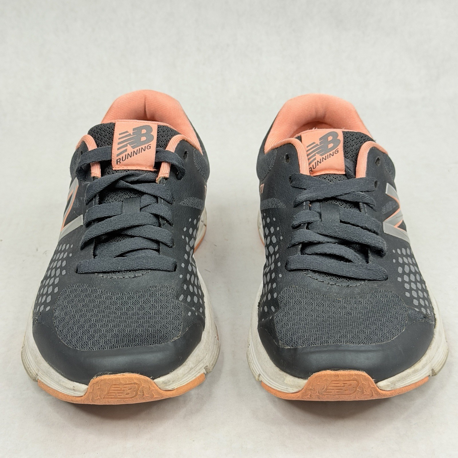 New Balance 771 Cush Running Shoe Womens Size 8 Black Salmon
