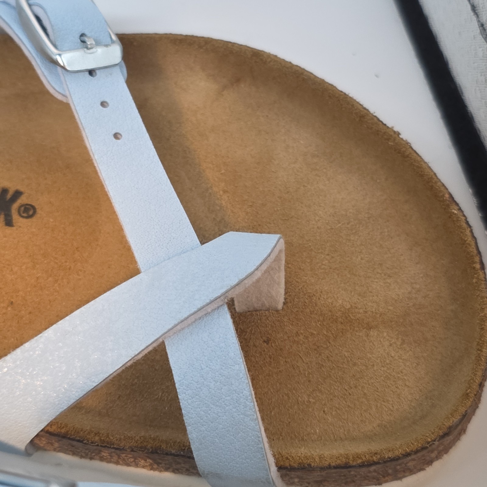 Birkenstock Sandals 40/US Size 9 Mayari Baby Blue Regular Fit