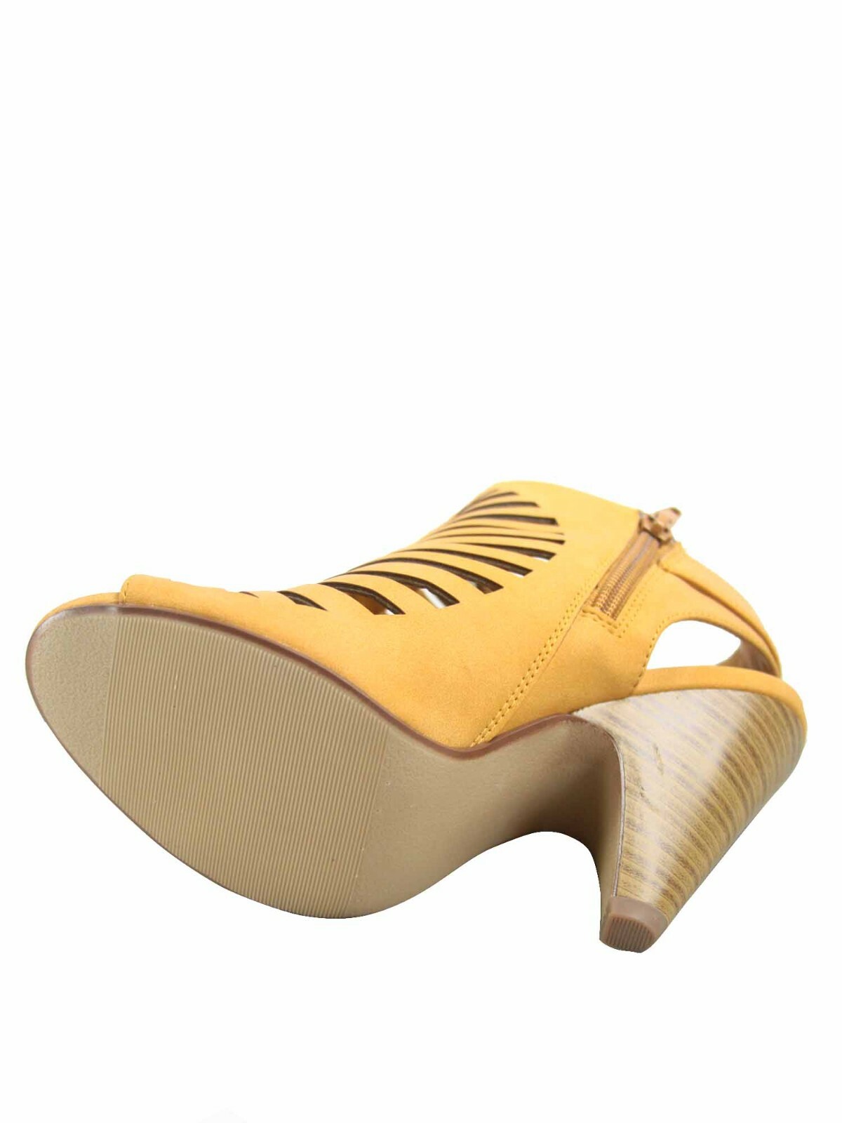 Women’s Sexy Strappy Peep Toe Slingback Buckle Chunky Heel Sandal Size 5.5 -10