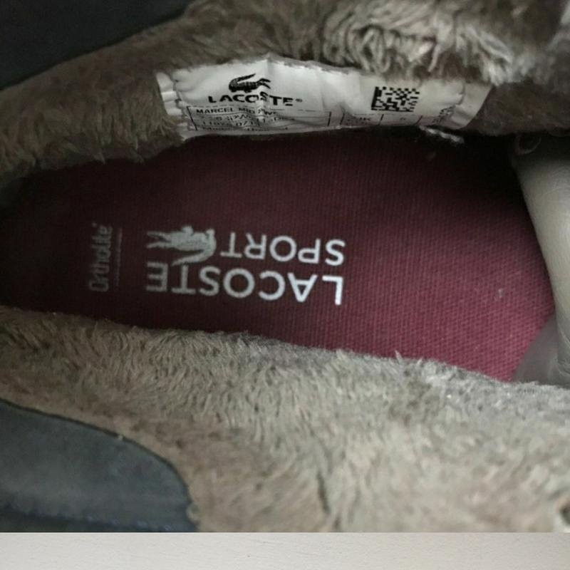 Women Lacoste Boots Brown Leather 38
