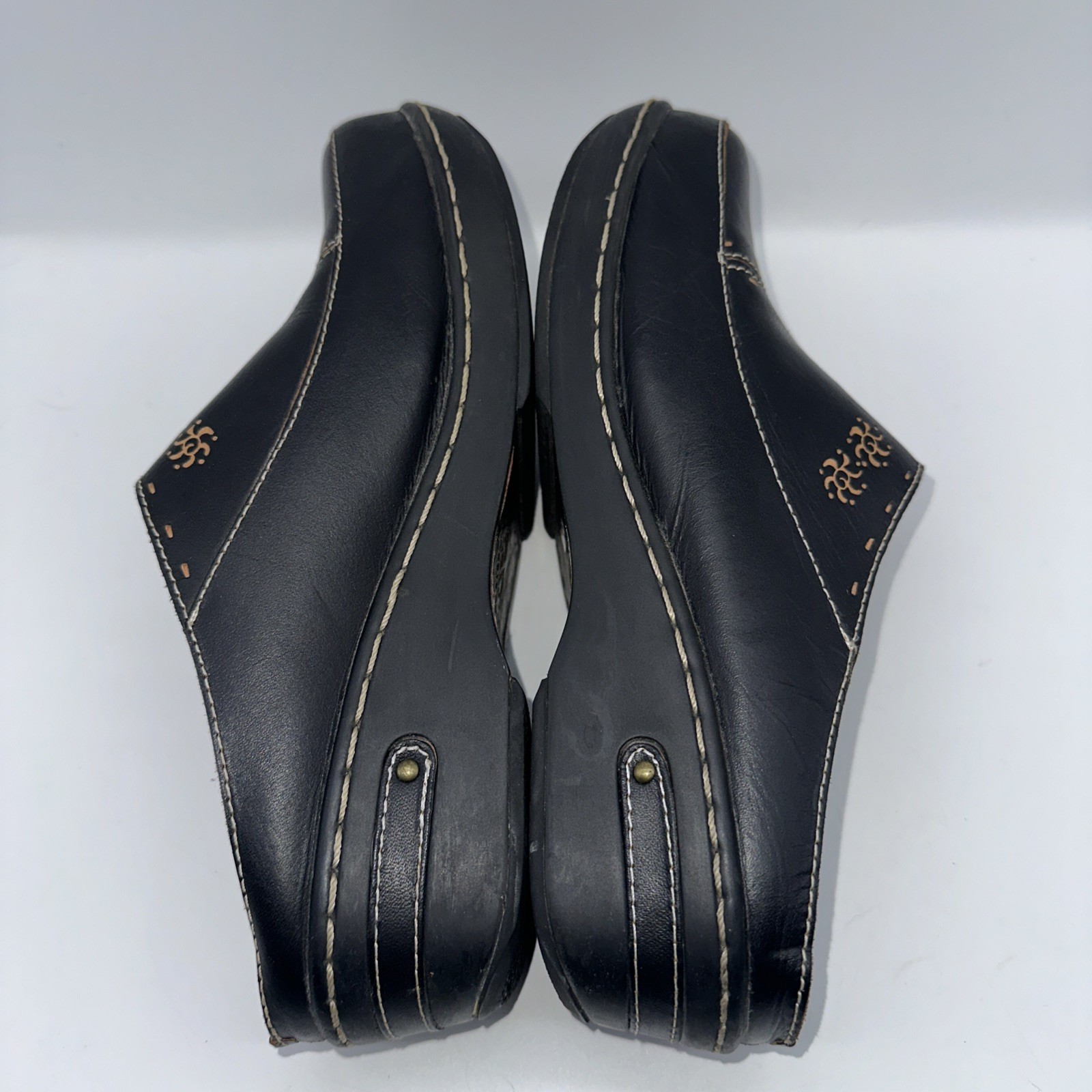 Spring Step L’Artiste Chino Clogs in Black Sz EU 40 US Sz 9
