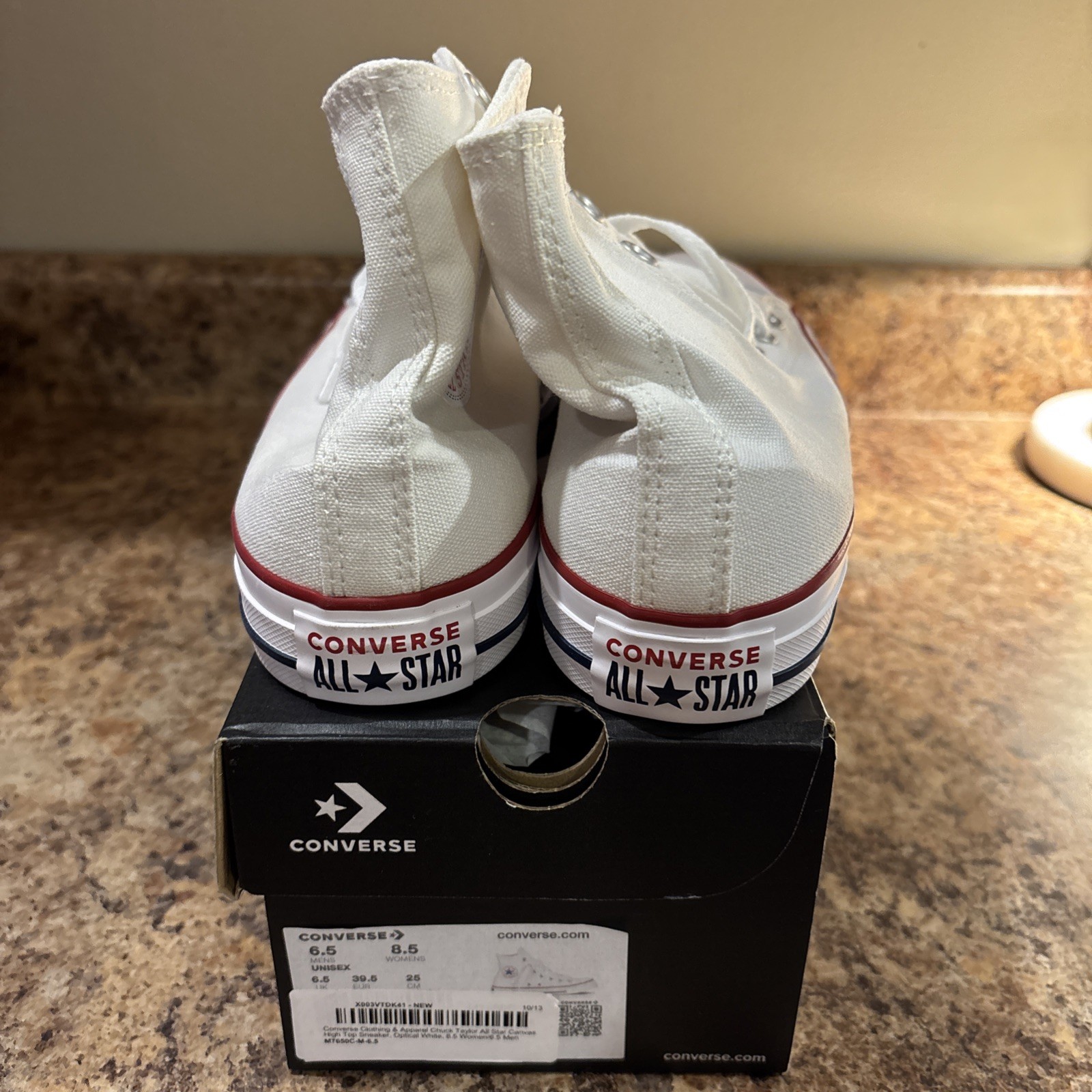 Converse Chuck Taylor All Star High-Top Sneakers 8.5w/6.5m