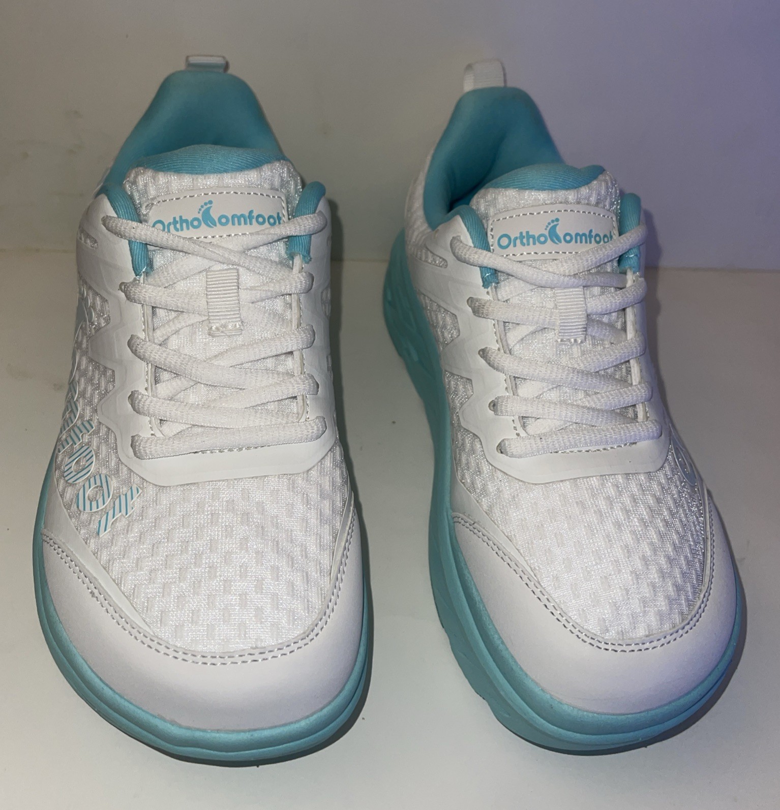 ORTHO COMFOOT Comfort Women Size 7 Wide Diabetic Plantar Fasciitis Walking Shoes