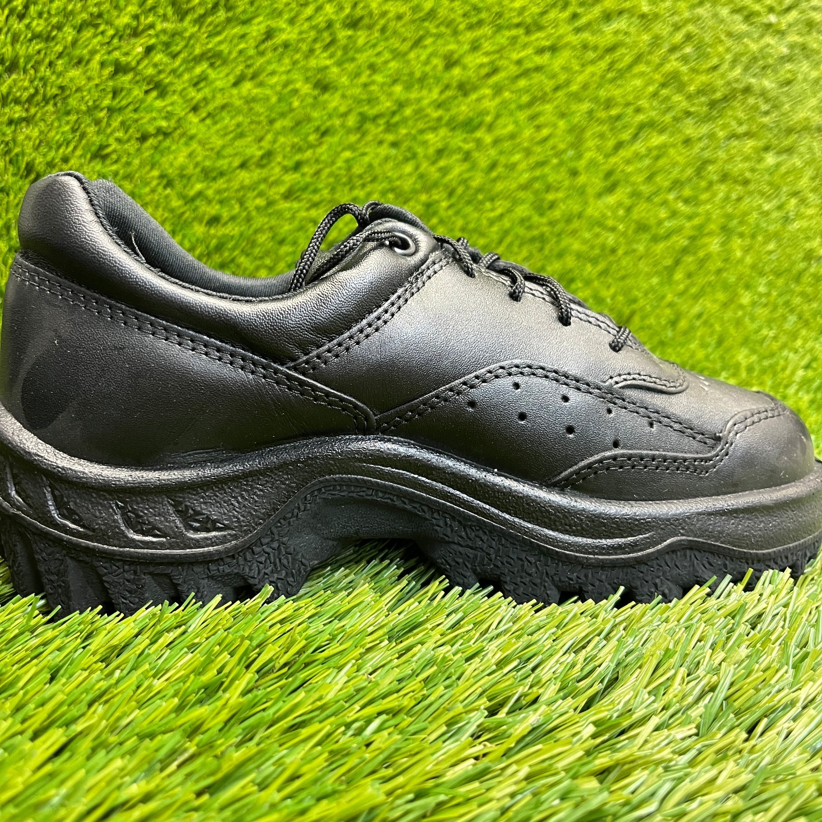 Rocky Postal TMC 5101 Womens Size 5 Black Leather Slip Resistant Oxford Shoes