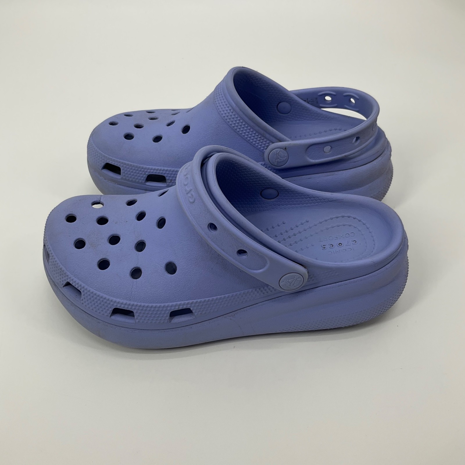 Crocs Classic Clog Lavender Purple Youth 4 Comfort Slip On Casual Normcore Water