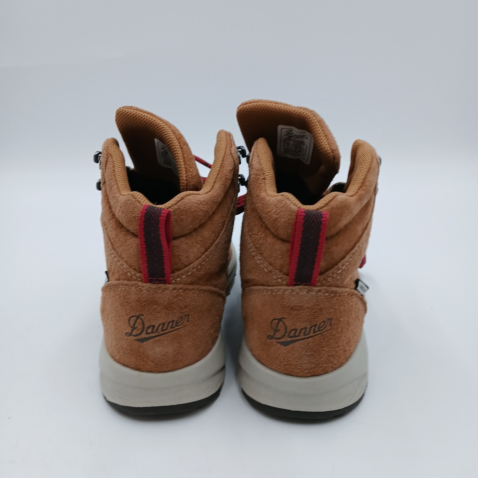 Danner Adrika Sienna Woman’s Brown Leather Suede Boots Size 7.5 Red Laces 30131