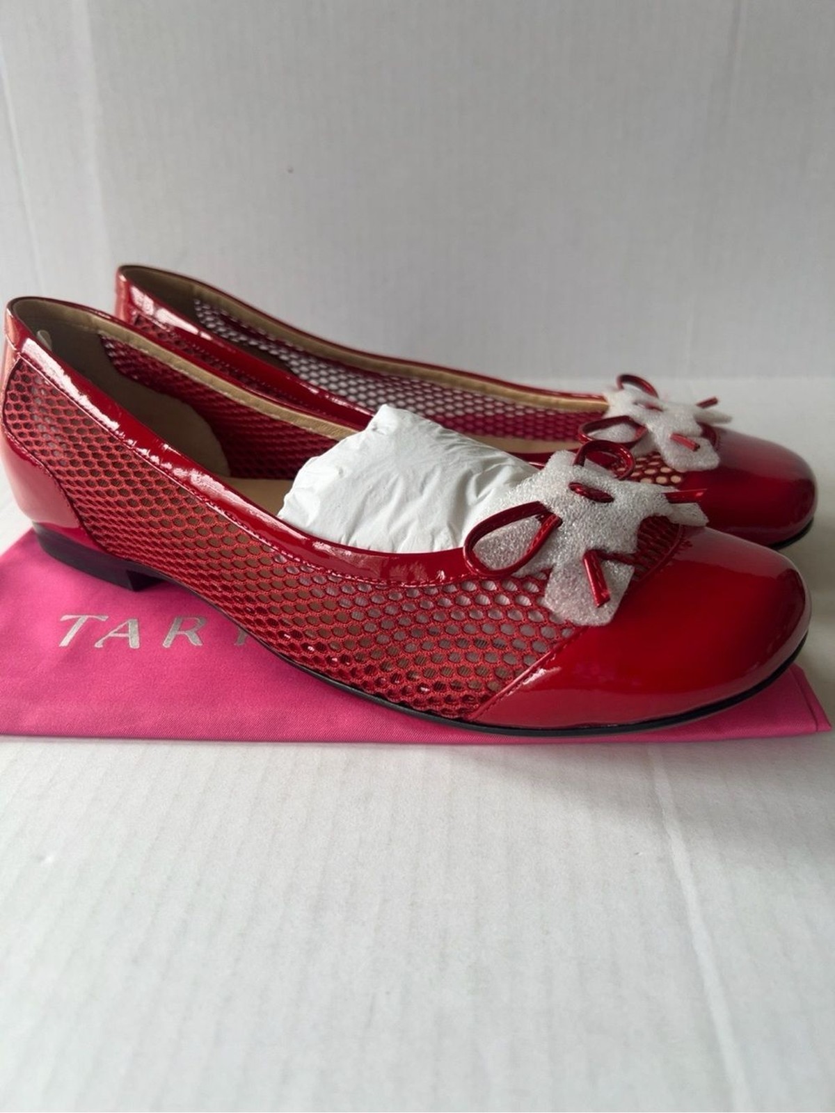 New Taryn Rose Women’s Comfort Flats New Leather Designer Shoes Chic Box/Bag
