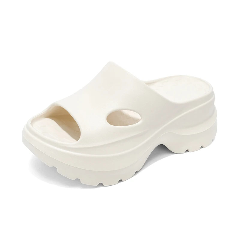 A Pair of Women’s Slippers, Wear-resistant, Non-slip, Comfortable, Simple, High