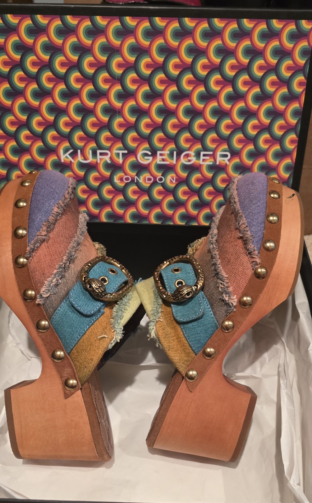 Kurt Geiger London Mayfair Clog SIZE 7