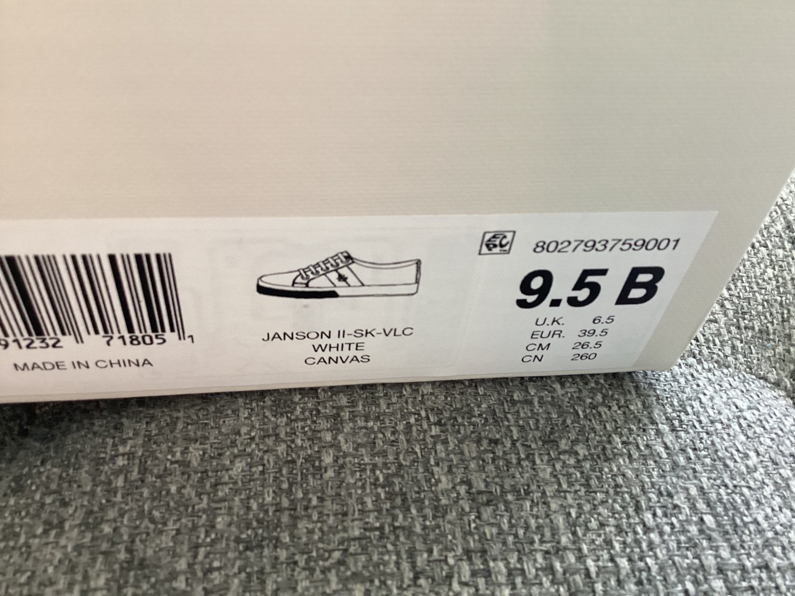 NWT Lauren Ralph Lauren Women’s Janson II Lace-Up Sneakers, size 9.5