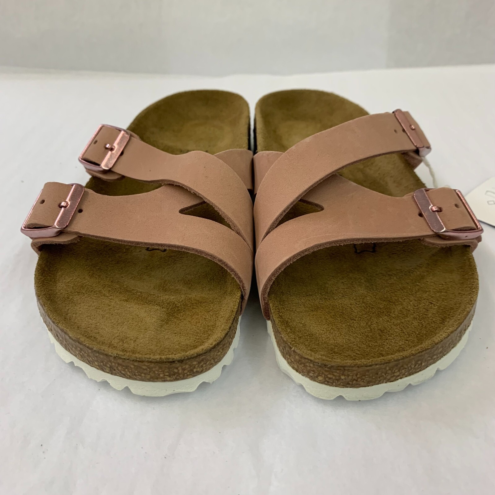 Birkenstock New w/o Box Yao Balance Old Rose Nubuck Leather Narrow Select Size