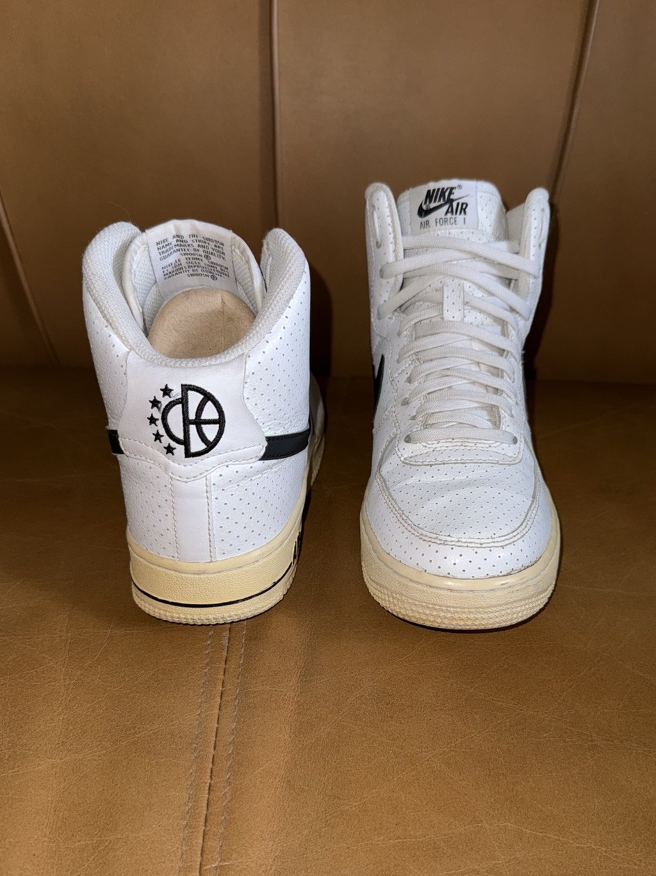 Rare Nike Air Force 1 High “Dream Team” Black White 653998-102 5.5Y / Women 7 W7