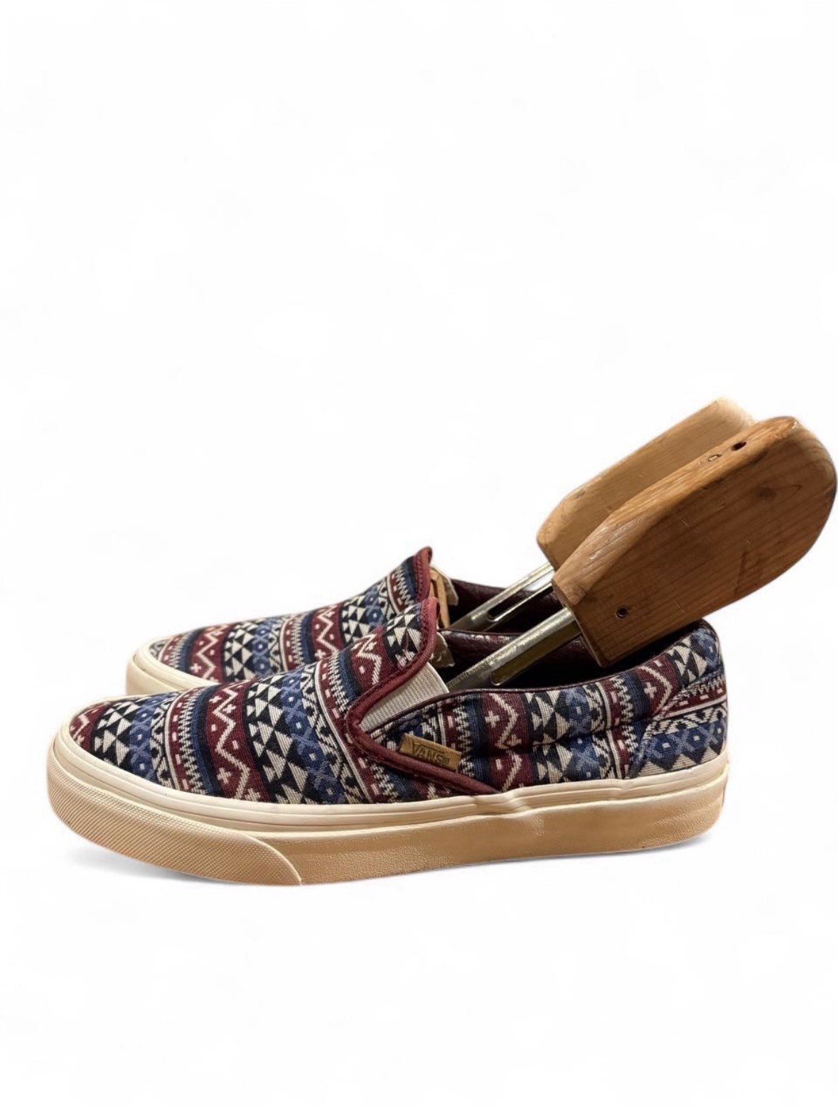 Vans Slip-On Canvas Blanket Weave Geometric Slip-On Women’s 8 Men’s 6 EU 38.5