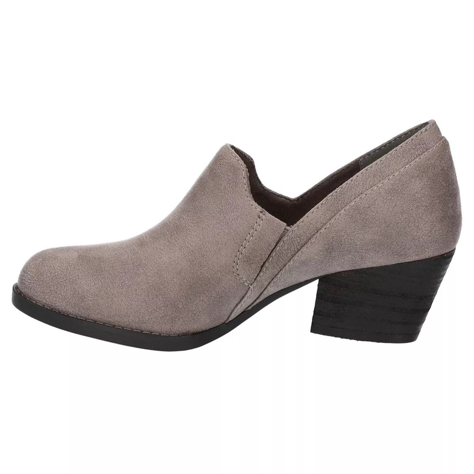 Bella Vita Women Chunky Heel Shootie Booties Nakia Size US 10M Grey Fabric