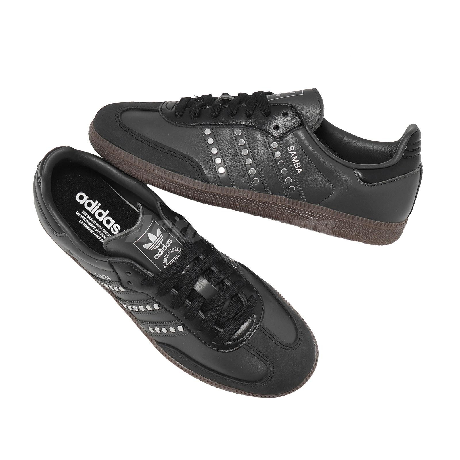 adidas Originals Samba OG W Core Black Gum Women Casual Lifestyle Shoes JR8869