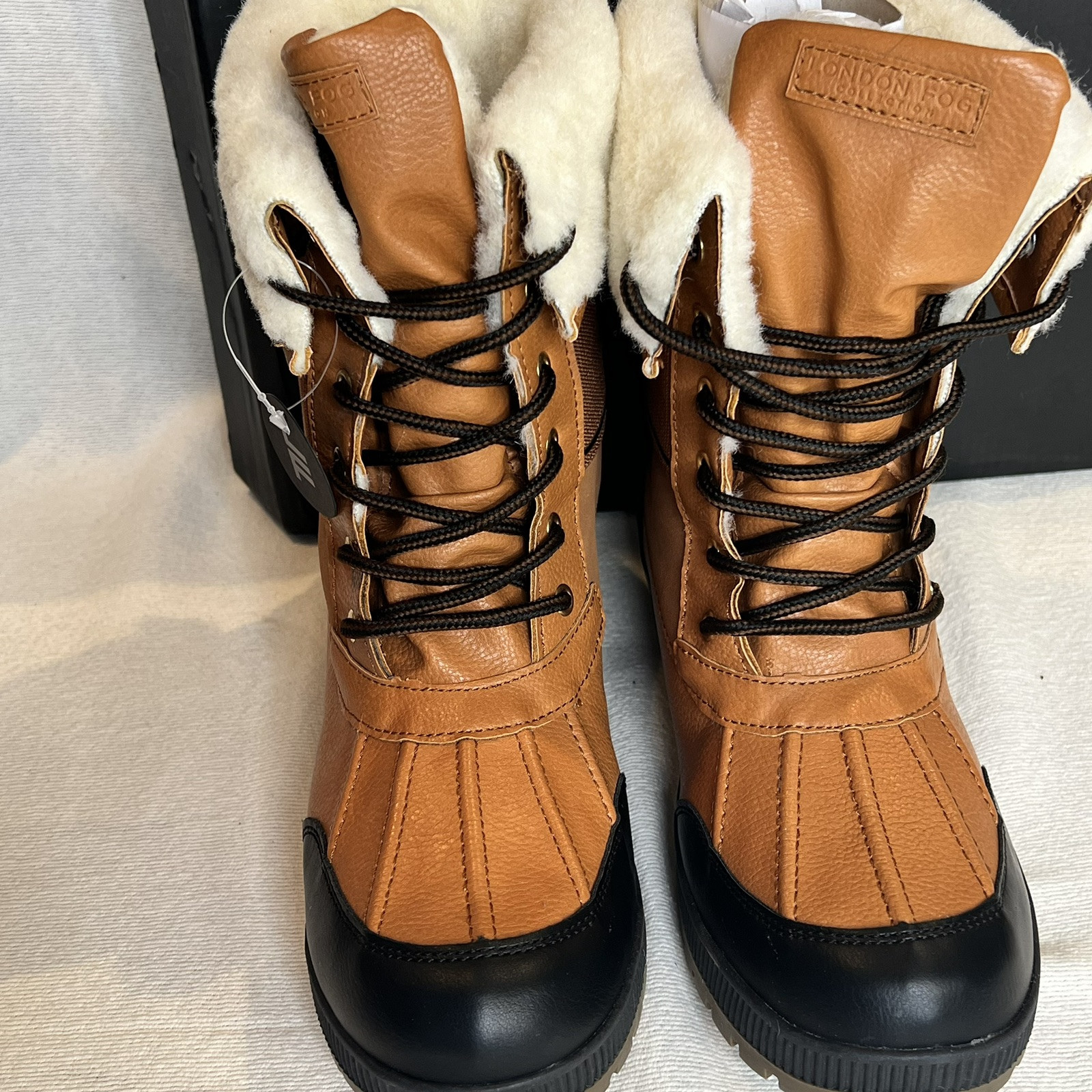 ￼London Fog Womens Boots Size 10M.MLFW Milly Combo Not Available In Retail store