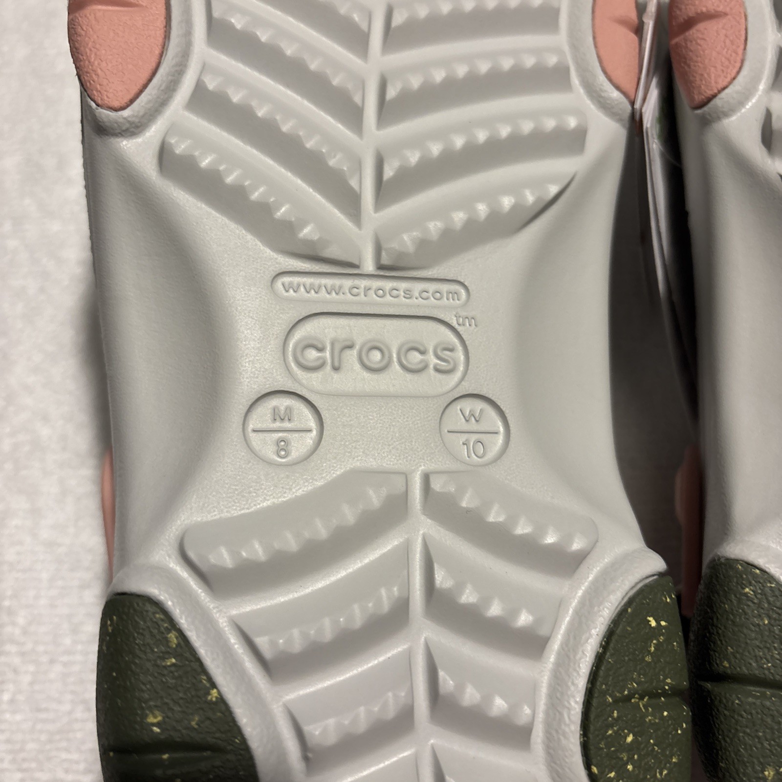 Crocs All Terrain Clog Adjustable Straps Size Men’s 8, Woman’s 10.