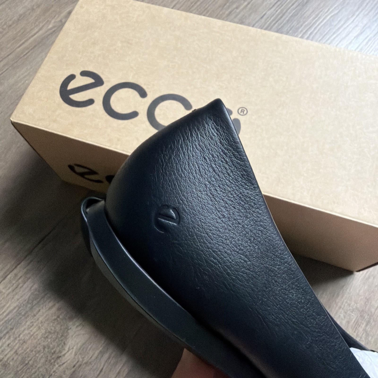 New ECCO TOUCH BALLERINA FLAT ARTICLE 271713 Black 11001 | SIZE 10-10.5 US EU 41