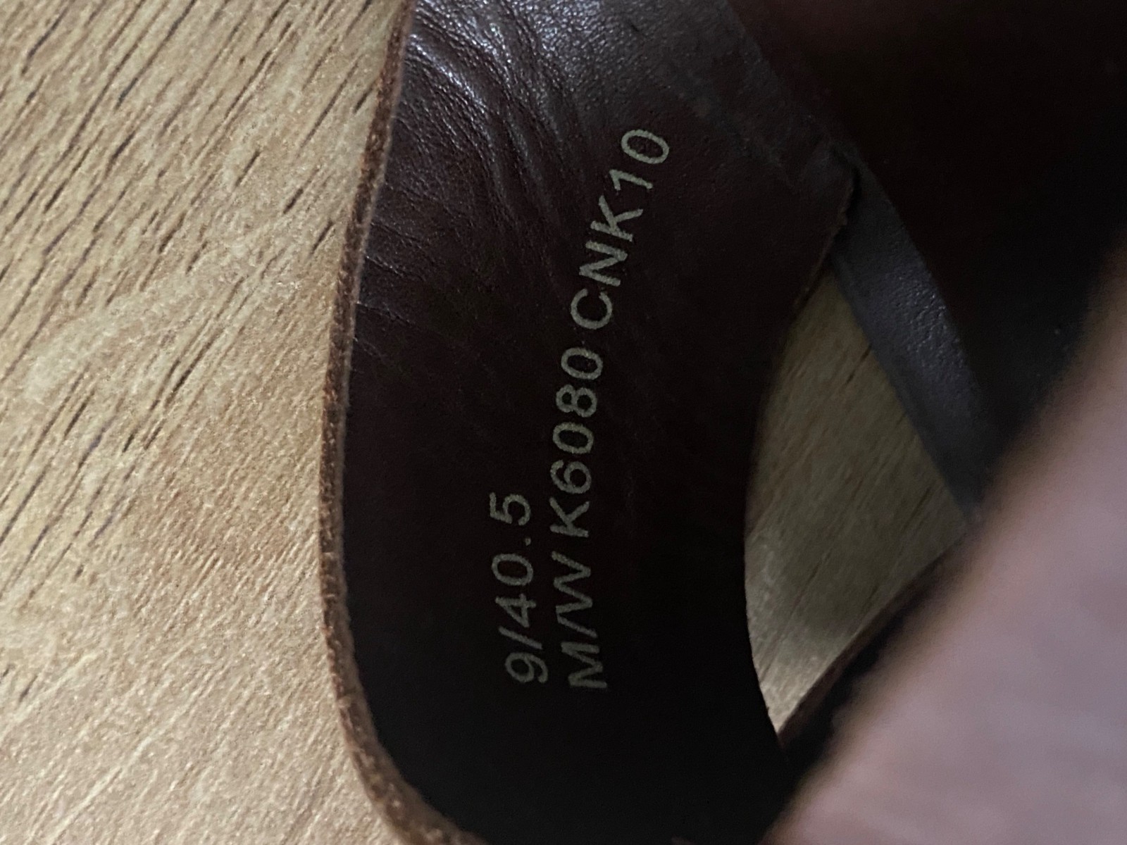 Kork-Ease Brown Leather Wedge Sandals With Adjustable Strap Size 9