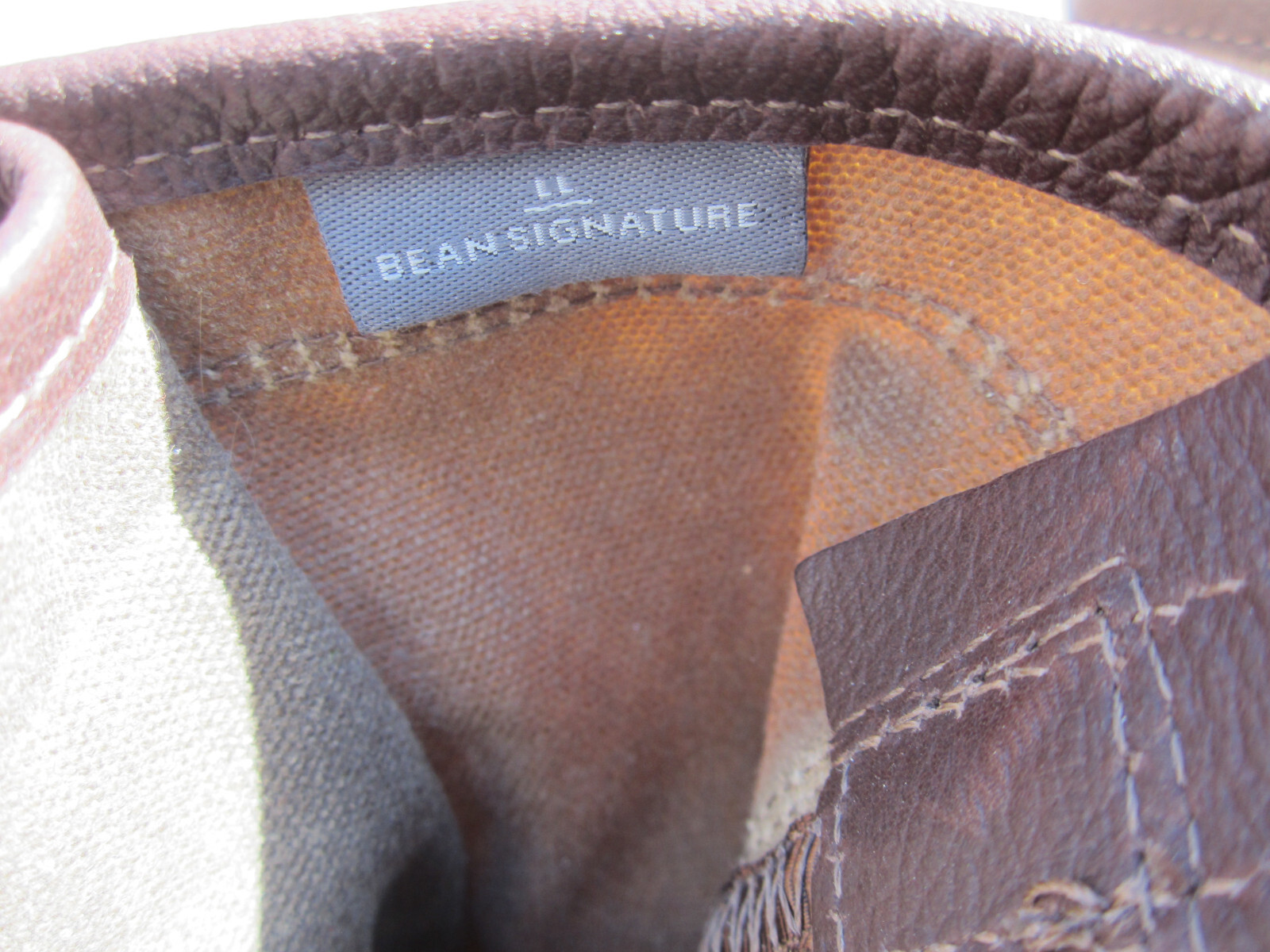 LL Bean Signature Waxed Canvas Maine Hunting Shoe Duck Boots Womens Size 7M USA