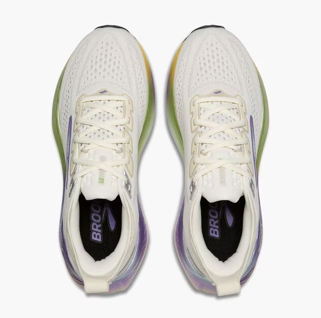 NEW Brooks Women’s Glycerin 23, Coconut/Citron/Blue Glow
