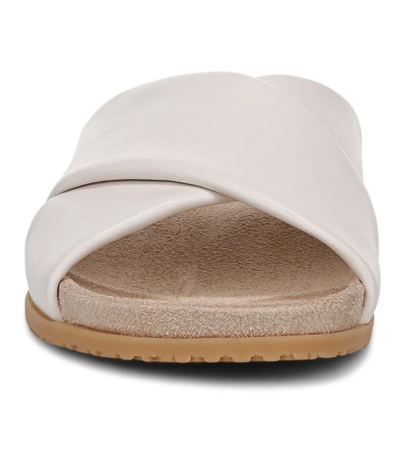 VIONIC Etna Slide Sandal, Sea Salt Leather