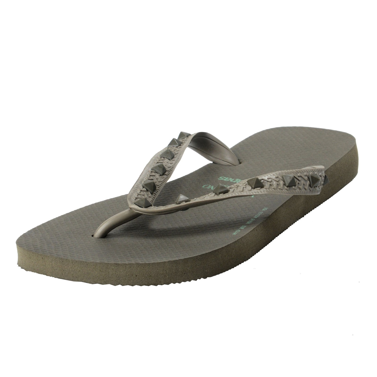 Valentino Garavani ByHavaianas Unisex Rockstud Flip Flops Shoes USA 11/12W/9/10M