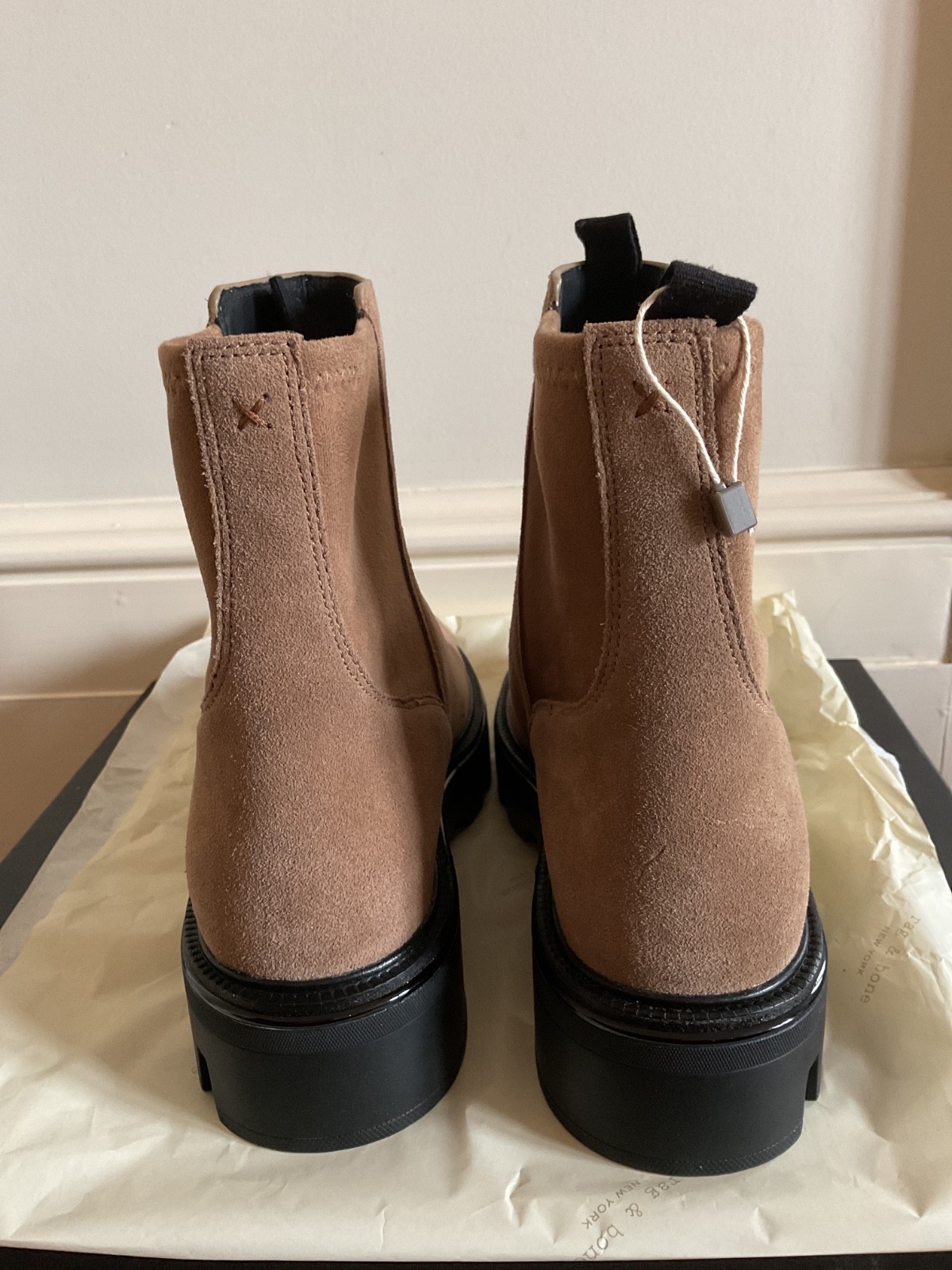RAG & BONE QUINN CHELSEA BOOTS 38,5(38)EU/8US NEW