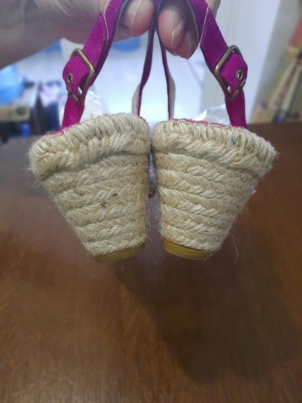womens clarks pink suede espadrilles 39